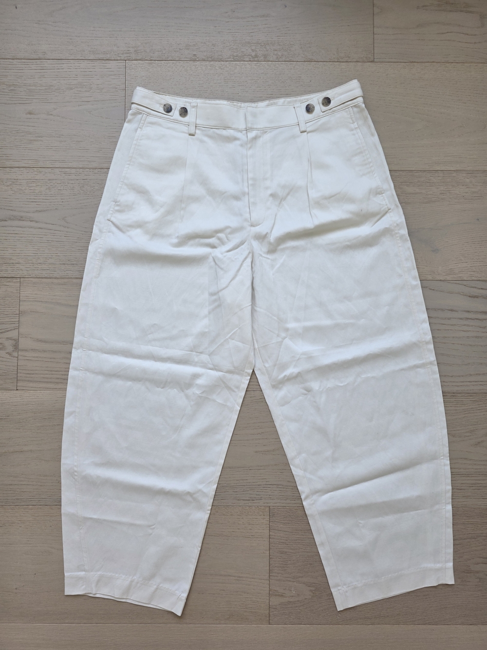 Madewell The Barrel-Leg Pant in Drapey Twill - Plus 14 - Picture 5 of 13
